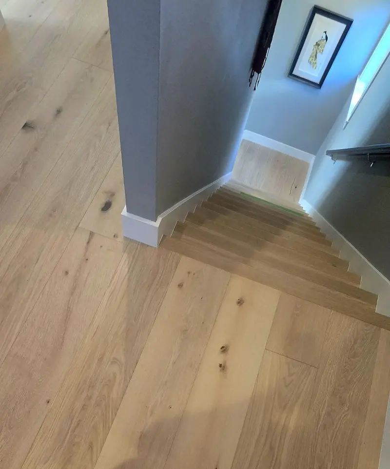 Stairs and flooring together by FED Builder